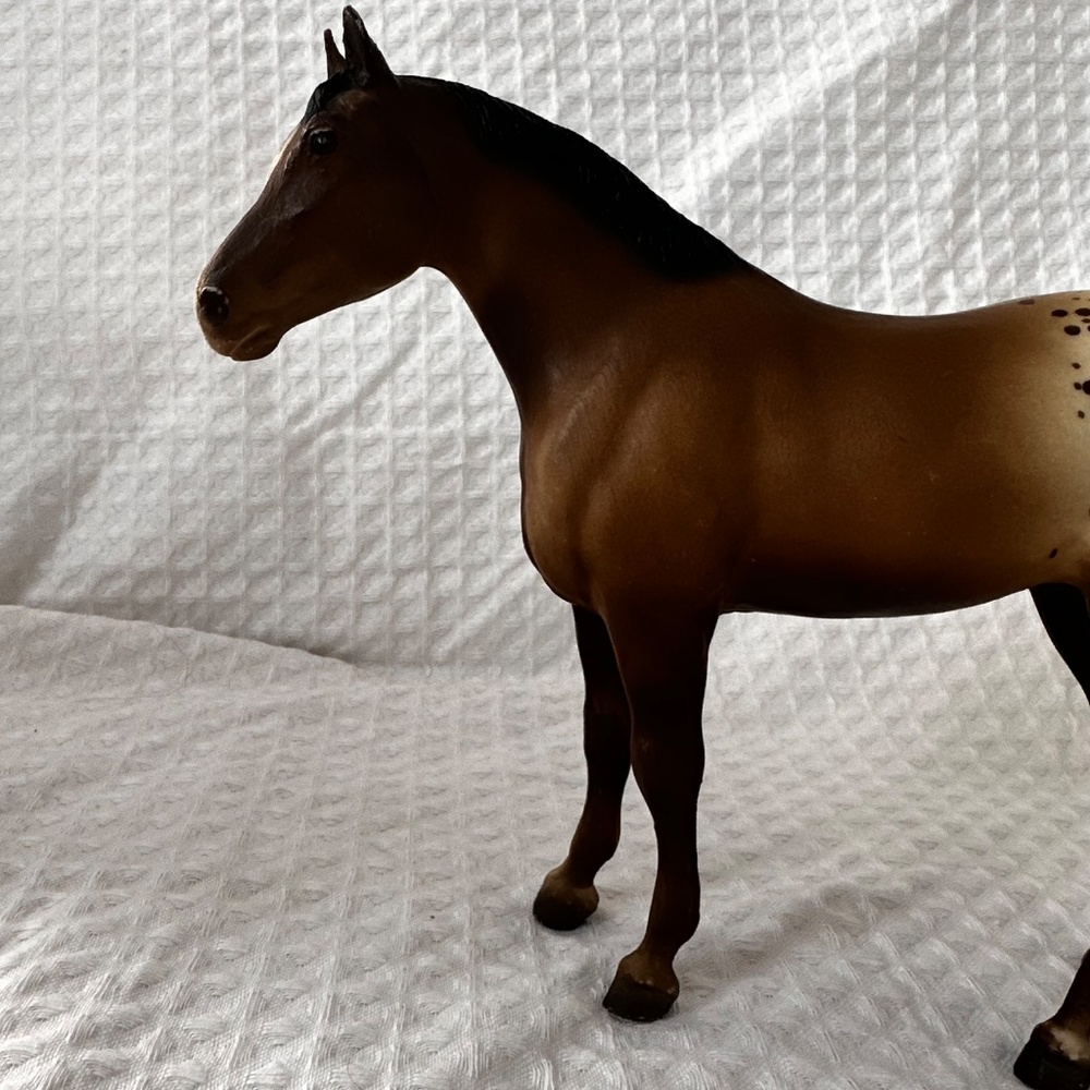 Vintage Breyer Rawhide Wild Appaloosa Mustang Hand Painted Stamped Breyer (B) - Picture 14 of 16